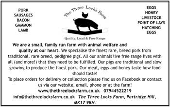 Three Locks Farm advertisement